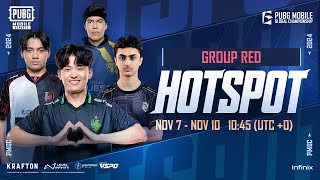 Group Red Hotspot  2024 PUBG MOBILE GLOBAL CHAMPIONSHIP [upl. by Harv89]