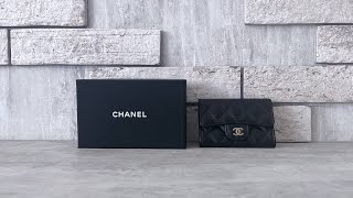 Chanel 24A Card Holder Unboxing [upl. by Rosemaria976]