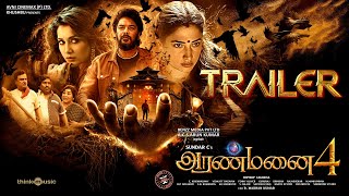 Aranmanai 4  Official Trailer  SundarC  Tamannaah  Raashii Khanna  Hiphop Tamizha [upl. by Fogg]