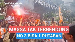 PRAMDOEL TIKET SATU PUTARAN SELANGKAH LAGI KAMPANYE SELALU BANJIR MASSA [upl. by Lyrem797]