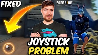 JOYSTICK PROBLEM IN FREE FIRE  JOYSTICK PROBLEM IN PC AND MOBILE [upl. by Nylednarb]