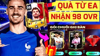 🎁 NHẬN QUÀ EA  MỞ PACK SỰ KIỆN EURO NHẬN CẦU THỦ 98 OVR  MARKET PICK TOKEN FC MOBILE [upl. by Avner]