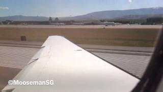 ✈ Citation X Jackson Hole Takeoff [upl. by Cimah]