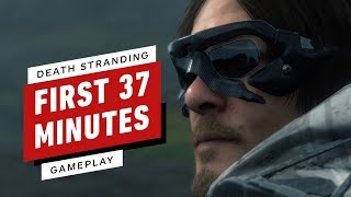 The First 37 Minutes of Death Stranding Gameplay Captured in 4K [upl. by Allimrac]