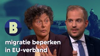 Waarom alleen solidariteit binnen Europa niet genoeg is  Tineke Strik en Jeroen Lenaers  Buitenhof [upl. by Ehtiaf]