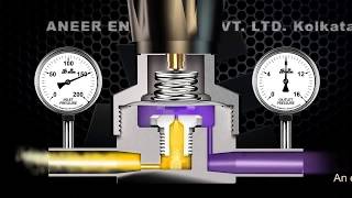 Working Principle  Single Stage Pressure Regulator [upl. by Kerwon253]