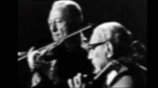 Glière  Prelude for violin and cello  Jascha Heifetz Gregor Piatigorsky [upl. by Gardy]