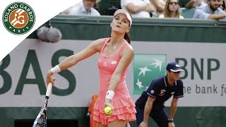 Agnieszka Radwanska v Barbora Strycova Highlights  Womens Round 3 2016  RolandGarros [upl. by Elaina]