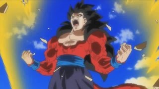 SUPER SAIYAN 4 GOHAN SSJ4 Transformation Anime Cutscene Super 18 New Towa  Dragon Ball Heroes [upl. by Yelkrab308]