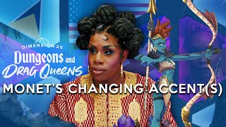 Monet X Changes changing accent — Best of Dungeons and Drag Queens Season 1 [upl. by Nauqahs790]