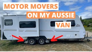 Motor Movers On my Aussie Van Are they worth it  Greg does a Review [upl. by Ilek928]