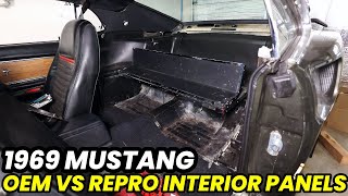 1969 Mustang Rear Panel Restoration Tips [upl. by Nallac]