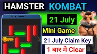 Hamster kombat 21 july mini game puzzle  Hamster kombat mini game 21 july puzzle mini game 21 key [upl. by Lewan]