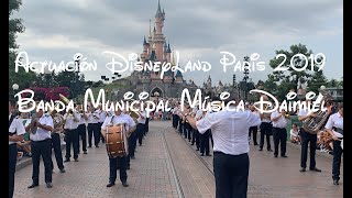 Paquito el Chocolatero  Actuación Disneyland París  Banda Municipal de Música de Daimiel [upl. by Khosrow598]