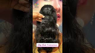 Clip Hair Extensions bhama emporio vijayawada hairstyle hairextensions wigs hair hairstyles [upl. by Isaak]