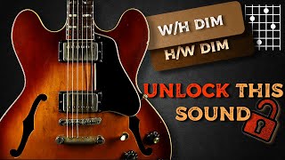 MASTER The Symmetrical Diminished Scale Whole Half amp Half Whole [upl. by Annav]