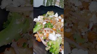 Salade quinoa  pois chiche 👌🏻 cooking food 2024 trending ideas healthy [upl. by Scribner]