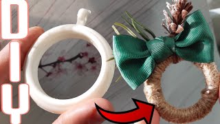 DIY Napkin Rings  How To Make Napkin Rings  Easy Craft [upl. by Littman]