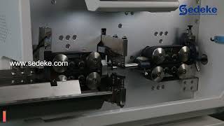 Sedeke ESCBX30S Sheathed Cable Automatic Cutting and Stripping Machine [upl. by Ennaesor]