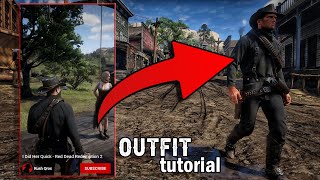 I Did Her Quick Outfit Tutorial  Red Dead Redemption 2 [upl. by Nytsyrk940]