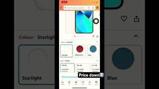 I phone 13 is available in only4x999🥳🥳 shortvideo technology amazon flipkart [upl. by Gnik]