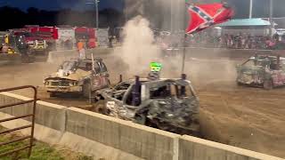 Mod compacts demolition derby Mokane Missouri 83024 [upl. by Norit]