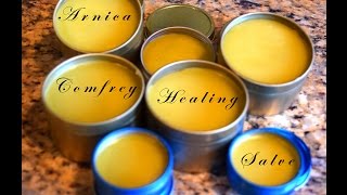 Splendida Nutrita Tutorial Arnica Comfrey Healing Salve [upl. by Danczyk]