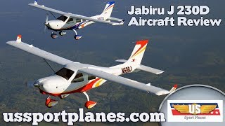 Jabiru J230D Light Sport Aircraft Review Sport Aviation Expo 2019 Sebring Florida [upl. by Ennahtur919]