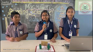 TEAM A  MACMILLAN BUDDING SCIENTIST  PROJECT TO IIT CHENNAI [upl. by Xenophon]