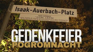 Gedenkfeier an die Pogromnacht [upl. by Elvie801]