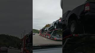 TRUCKS THAT WORK 85 HAULING DODGE RAM DUALLYS truck dodge carhauler peterbilt dodgeram usa [upl. by O'Doneven]