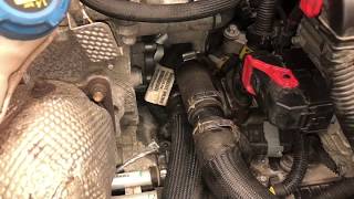 Dodge Promaster City thermostat replacement How to [upl. by Chladek]