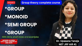 Group definition Examples Monoid Groupoid Semi group Abelian group group theory lec2 [upl. by Seitz]