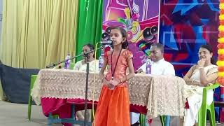 Onam speech by Meera Manoj [upl. by Hestia]