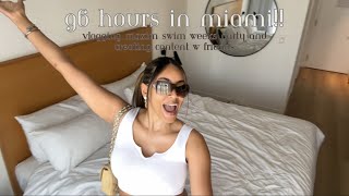 96 hours in miami  maxim swim week party ‘24  miami vlog [upl. by Four577]