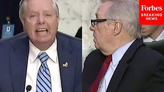 Sparks Fly Between Lindsey Graham And Dick Durbin During Supreme Court Confirmation Hearing [upl. by Benny]