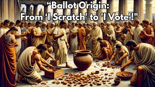 quotBALLOT Origin From I Scratch to I Votequotfun history trending election mythology [upl. by Sokin739]