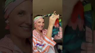 Emily Somers  ACRF Brave Shave  Headscarf tip 2 [upl. by Rolando]