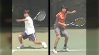 全国選抜ジュニアテニス選手権大会05 U12C 決勝 ダニエル太郎 VS 岩佐飛鷹 [upl. by Hamal624]