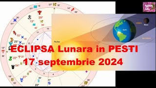 ECLIPSA Lunara in PESTI 17 septembrie 2024 [upl. by Love881]