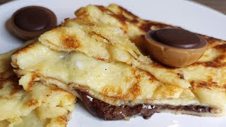 schnelles Crepes Rezept  simpel [upl. by Aihtenyc]