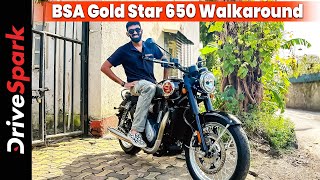 BSA Gold Star 650 Walkaround  A New 600cc Single  Specs  Design  Vedant Jouhari [upl. by Sergo]