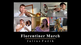 Florentiner March Brass Quintet  Julius Fučik  Vox Amicum Brass [upl. by Pendleton]