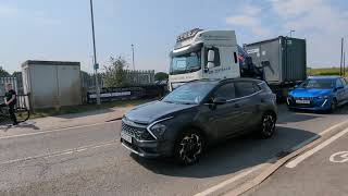 Late Start Misuse Long Closure Hykeham Station Level Crossing Lincolnshire Friday 02082024 [upl. by Ned]