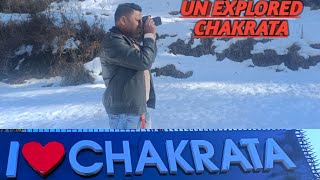 CHAKRATAUTTARAKHANDACurrent situation Snowfall in ChakrataView points in ChakrataFebruary 2024 [upl. by Placia]