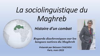 La Sociolinguistique du Maghreb  Histoire dun combat [upl. by Graehl]