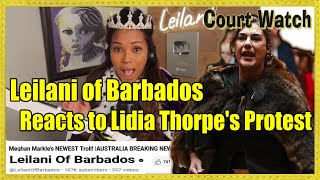 Leilani of Barbados reacts to Lidia Thorpe and her History of ProtestsControversy [upl. by Alyak]