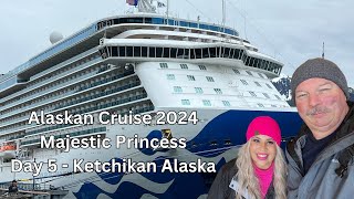 Majestic Princess Alaska 2024  Day 5 Ketchikan [upl. by Irahcaz329]