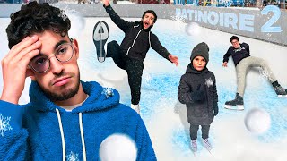 4 FRÈRES A LA PATINOIRE 1 AN PLUS TARD  DU PROGRÈS non Entre frère Ep24 [upl. by Saffren577]