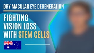 15 Years with Macular Degeneration How Stem Cells Changed A Patients Life [upl. by Eirrehs926]